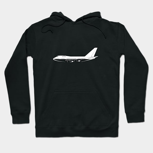 747SP Silhouette Hoodie by Car-Silhouettes